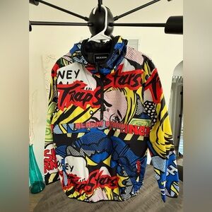 Reason Multicolor Pop Art Hoodie